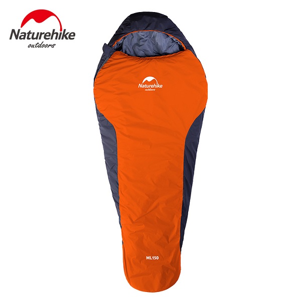 Thiết kế túi ngủ Naturehike ML150 với hình con nhộng thuôn dài