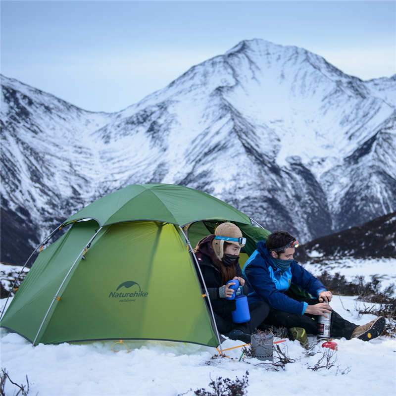 Sử dụng Lều 2 người (lều đôi) Naturehike NH17K240-Y mùa đông