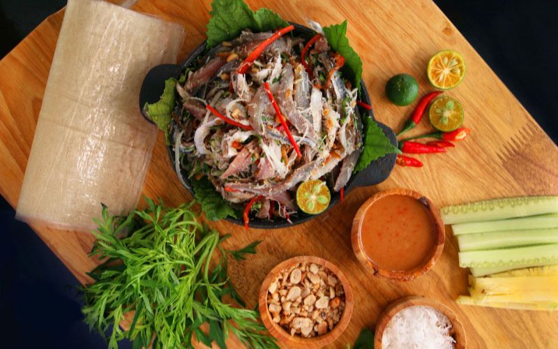 Gỏi cá Biên Hòa – món ngon dân dã, đậm đà hương vị sông nước